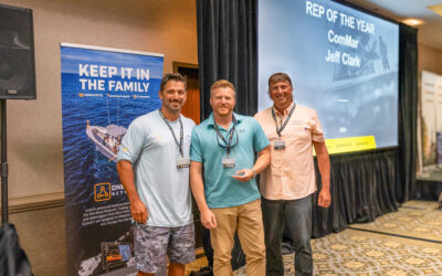 Jeff Clark Wins Johnson Outdoors Rep of the Year Award